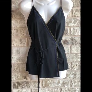 Rag & Bone Lina Tank- New with Tags, Black; Size 2